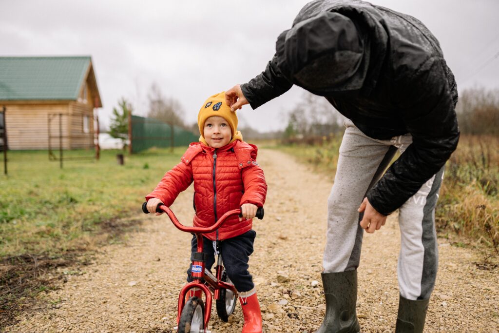 child with a stranger